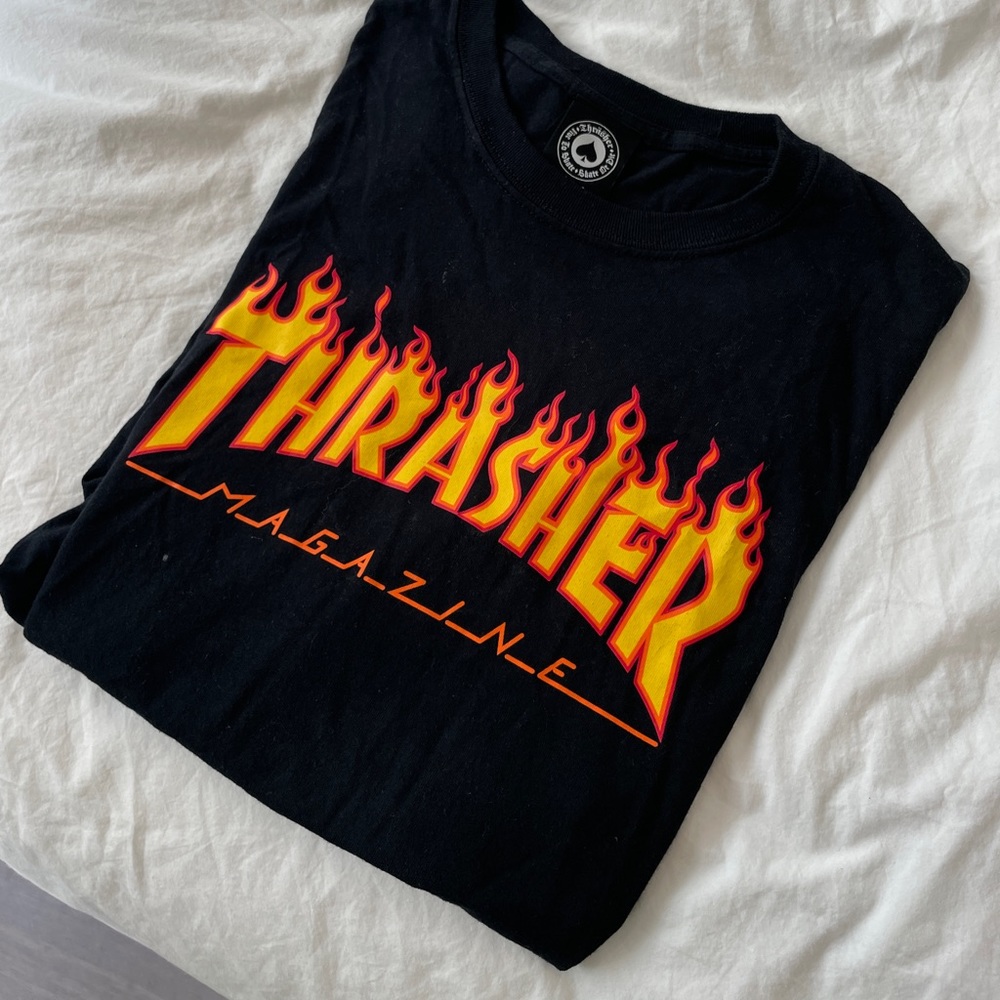 Thrasher T-Shirt in Black - Great Condition